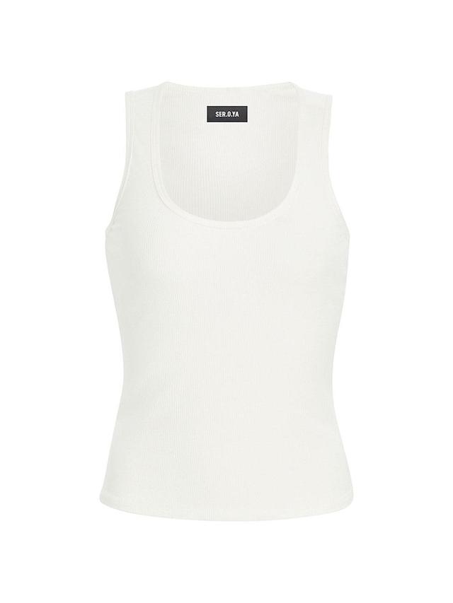 Womens Ripton Ribbed Tank Top Product Image