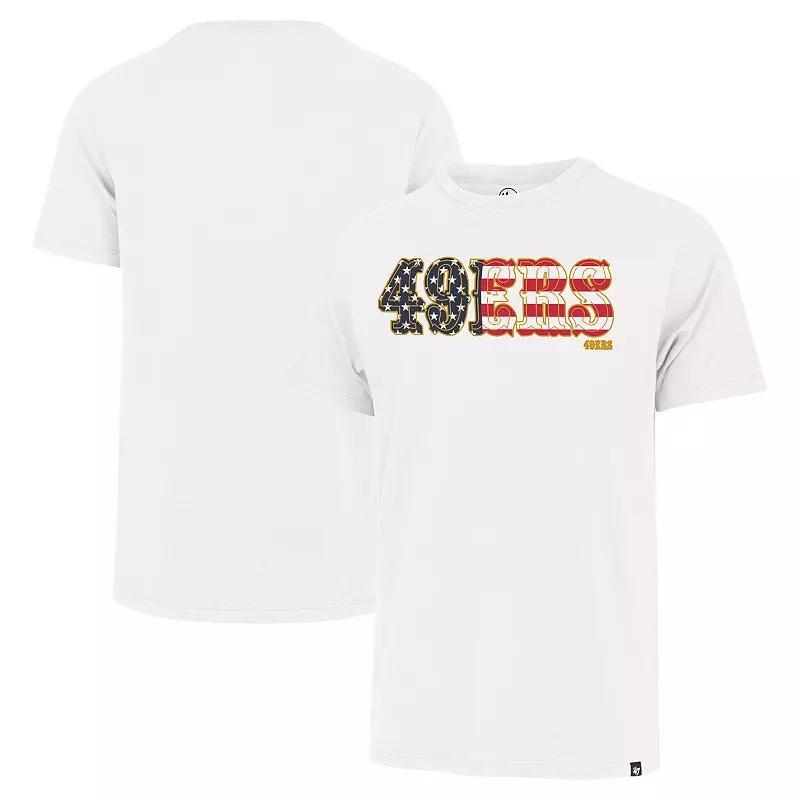 Mens 47 San Francisco 49ers Flag Script Franklin T-Shirt Product Image