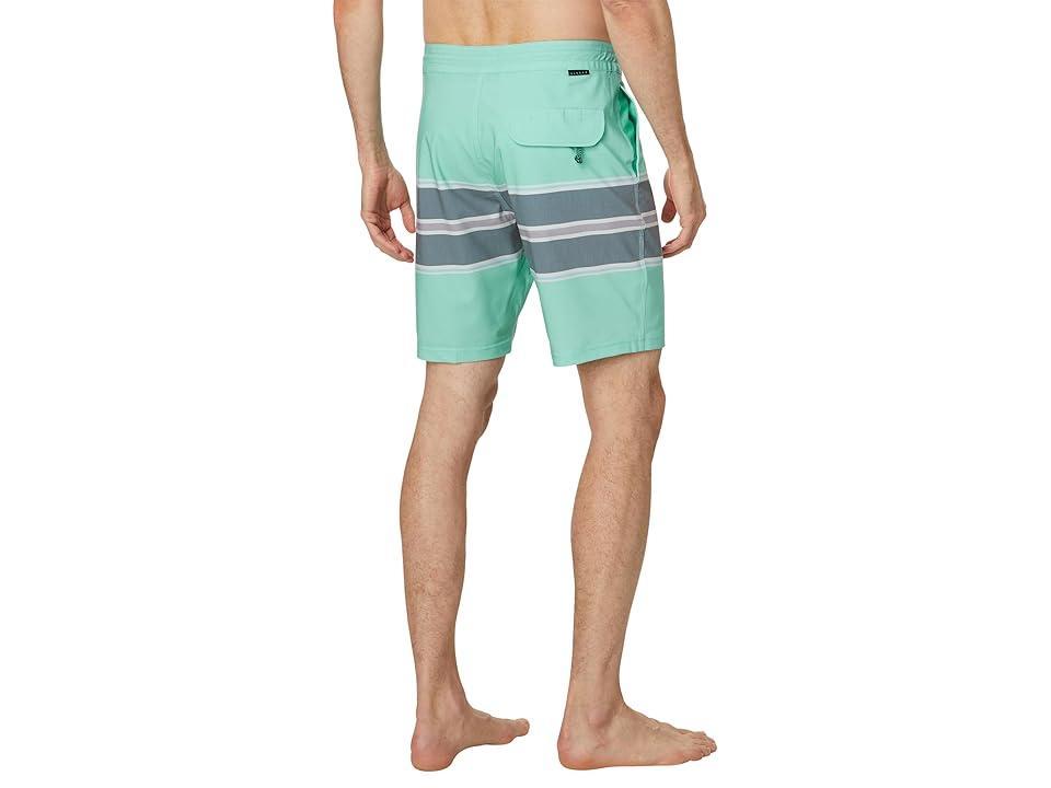 VISSLA Free Lap 18.5 Boardshorts (Jade) Men's Swimwear Product Image