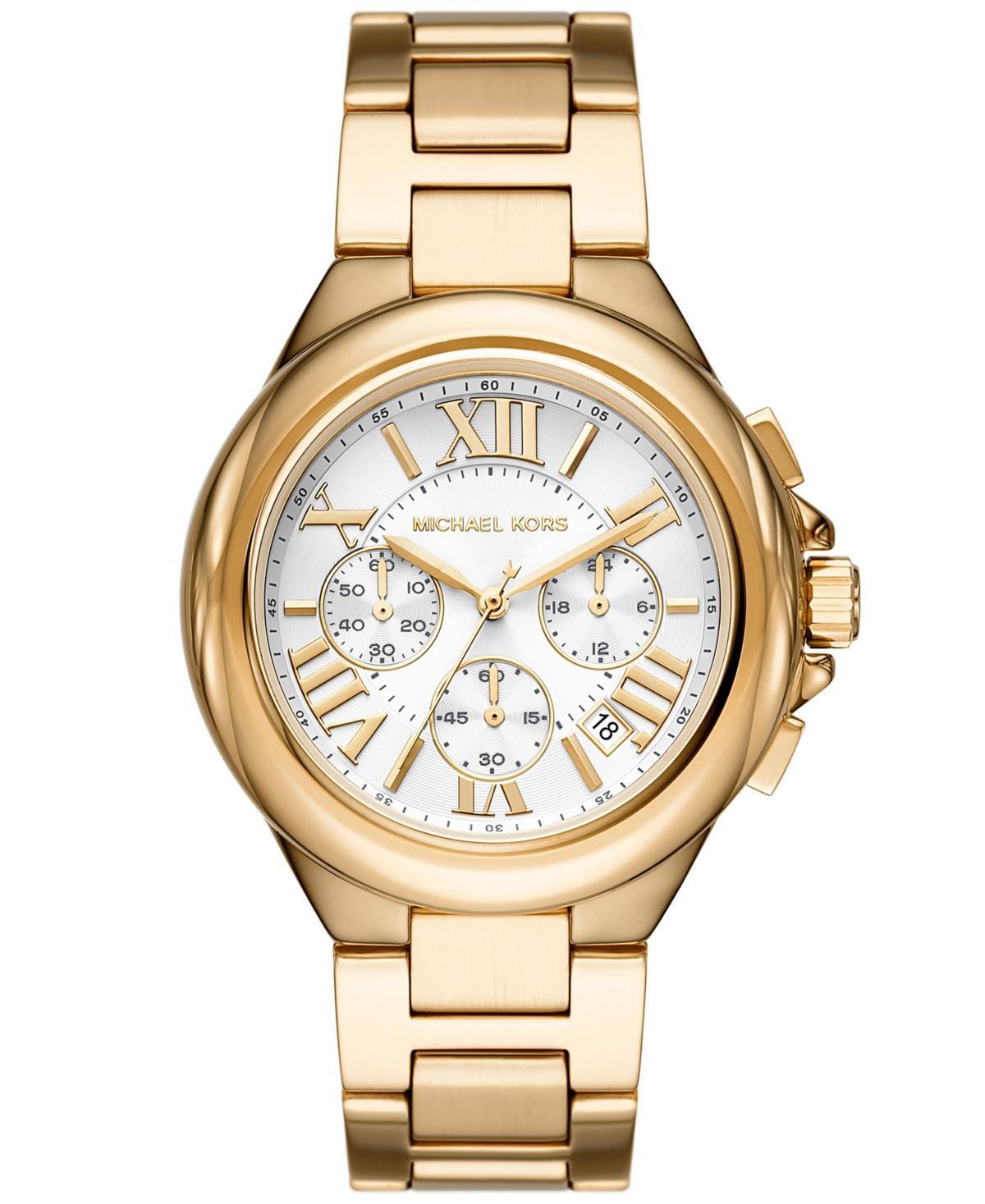 Oversized Pavé Logo -Tone Watch Product Image