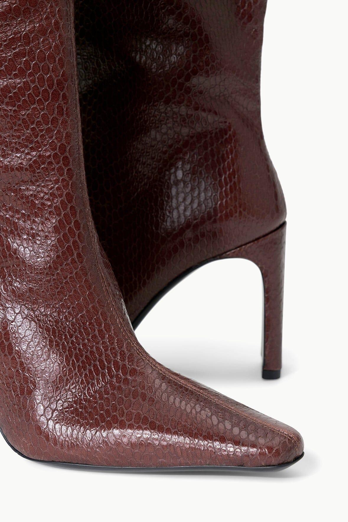 WALLY HIGH HEEL BOOT | MAHOGANY Product Image