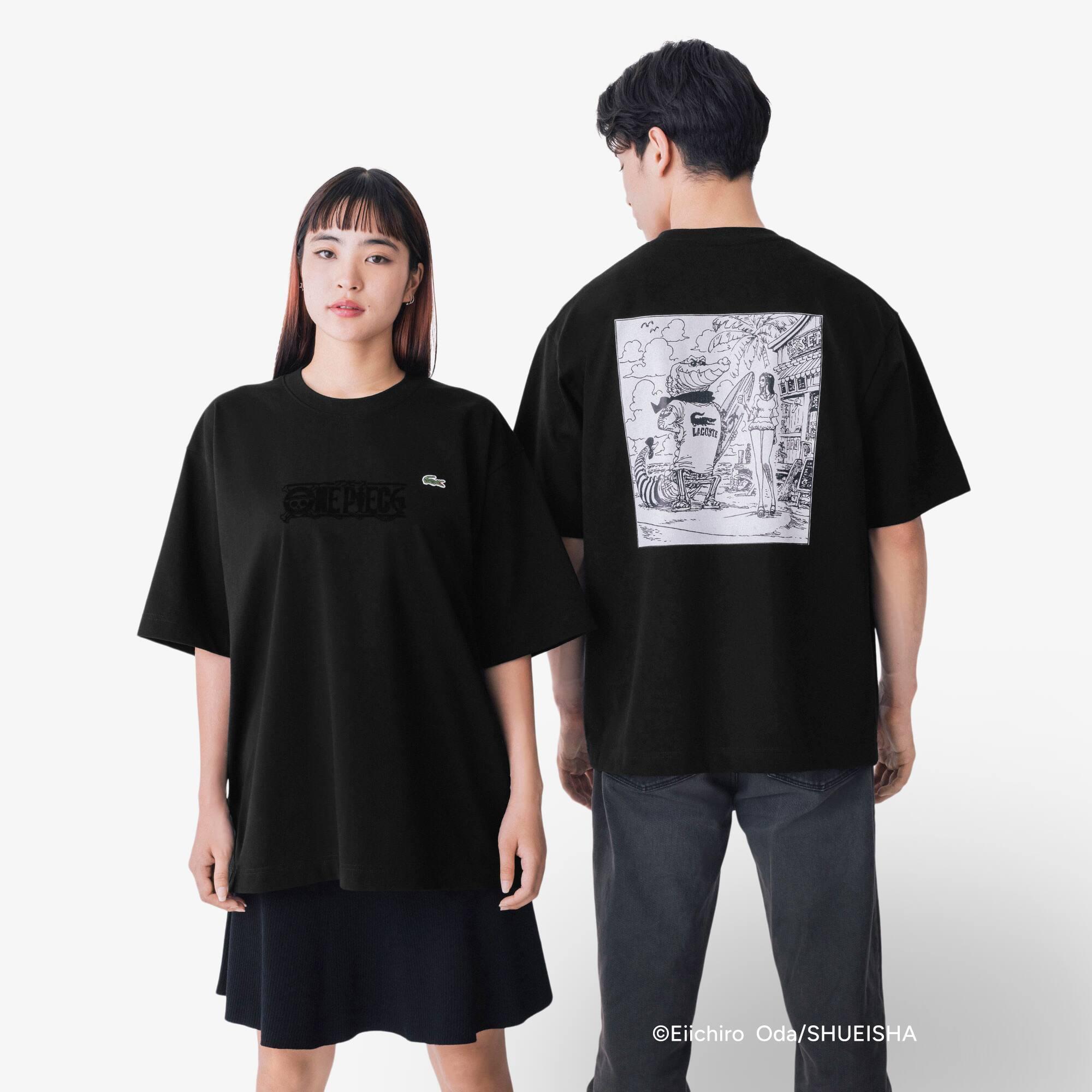 Loose Fit Lacoste x ONE PIECE T-shirt Product Image