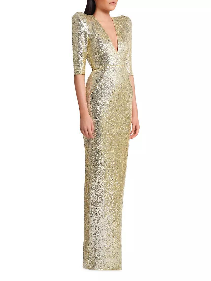 Look At Me Sequin Gown Product Image