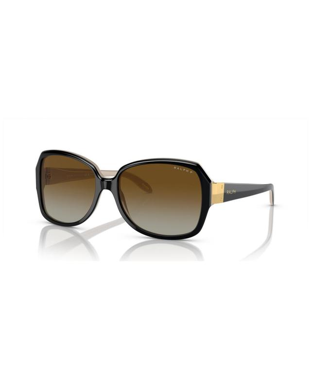 Ralph by Ralph Lauren Womens Polarized Sunglasses, Gradient Polar RA5138 Product Image