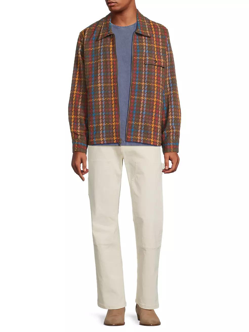 O-Rainbow Houndstooth Jacket Product Image