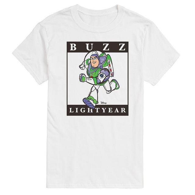 Disney / Pixars Toy Story 4 Mens Buzz Graphic Tee Ivory Product Image