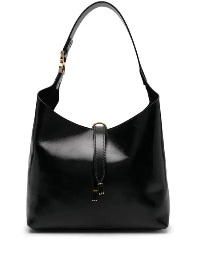 Marcie Leather Tote Bag In Black Product Image