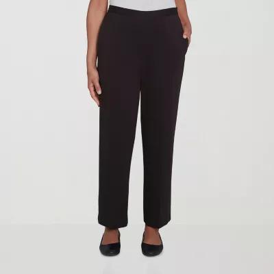 Alfred Dunner Runway Ready Womens Straight Pull-On Pants product image