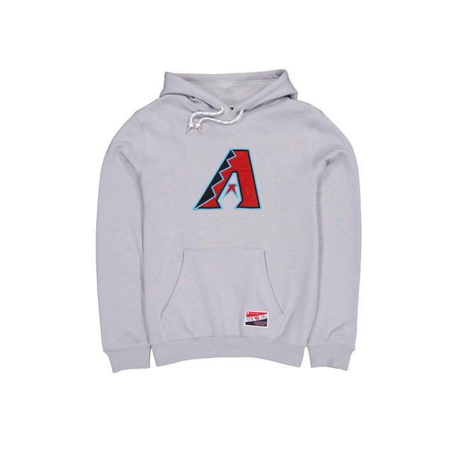 Arizona Diamondbacks Throwback Gray Hoodie Male Product Image