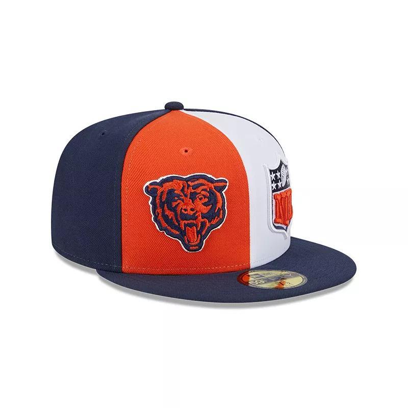 Mens New Era /Navy Chicago Bears 2023 Sideline 59FIFTY Fitted Hat Product Image