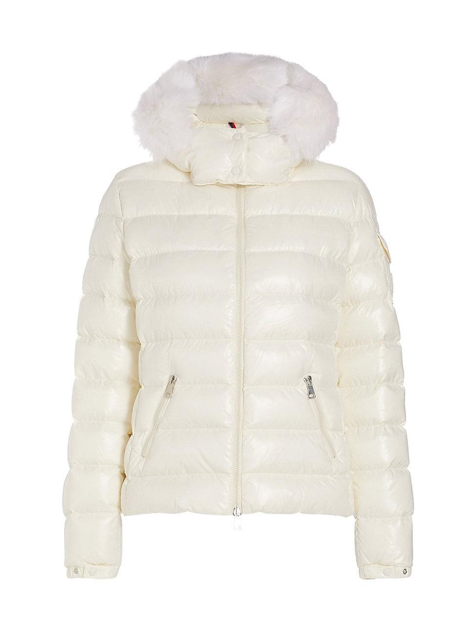 Womens Badyf Down Faux Fur-Trim Jacket Product Image