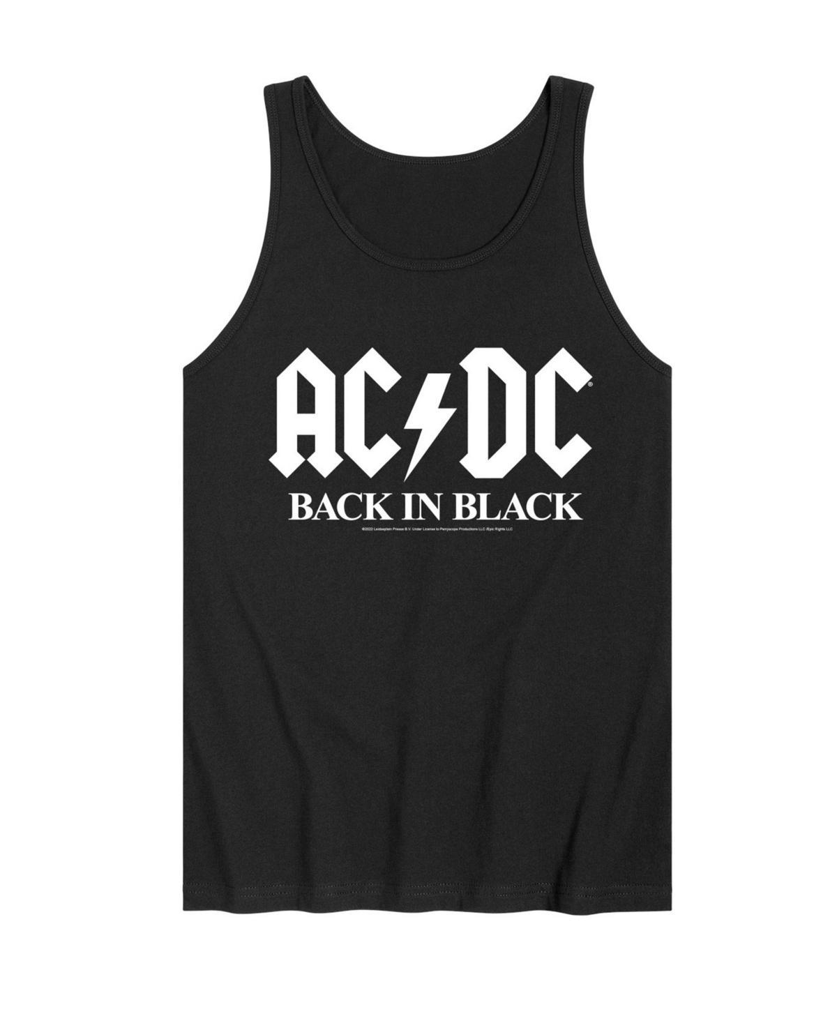 Mens Acdc Back Tank - Black Product Image