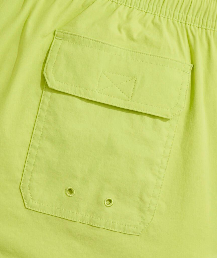 7 Inch Solid Chappy Swim Trunks Product Image