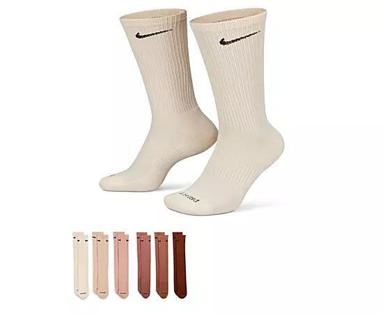 Nike Men's Medium Everyday Cushioned Crew Socks 6 Pairs Product Image