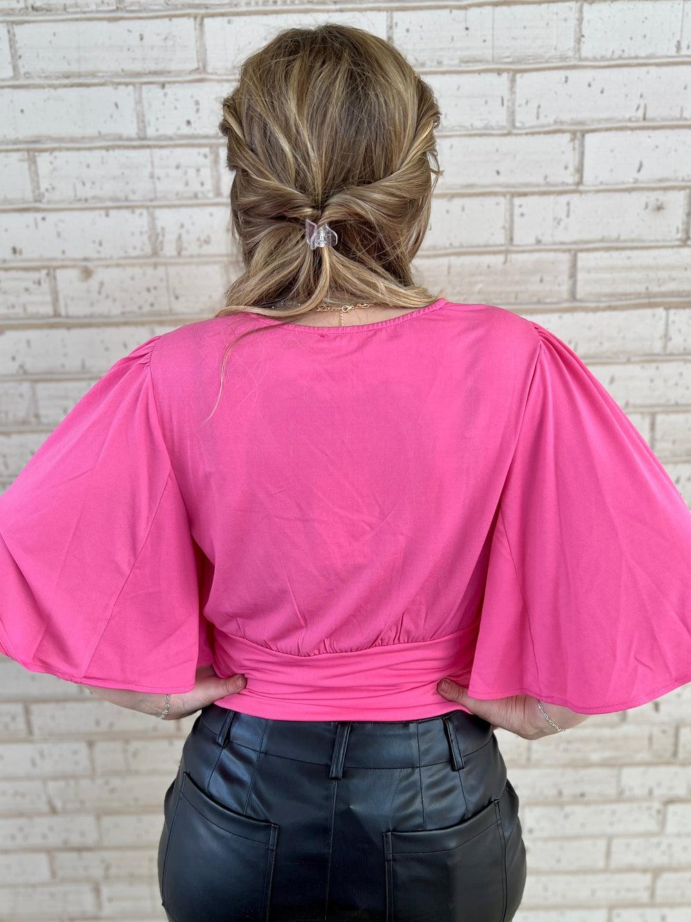 Pink Sassy Bell Top* Product Image