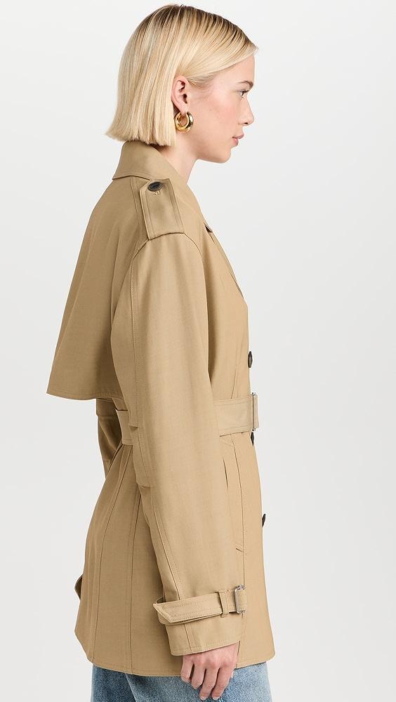 rag & bone Beverly Cropped Trench | Shopbop Product Image