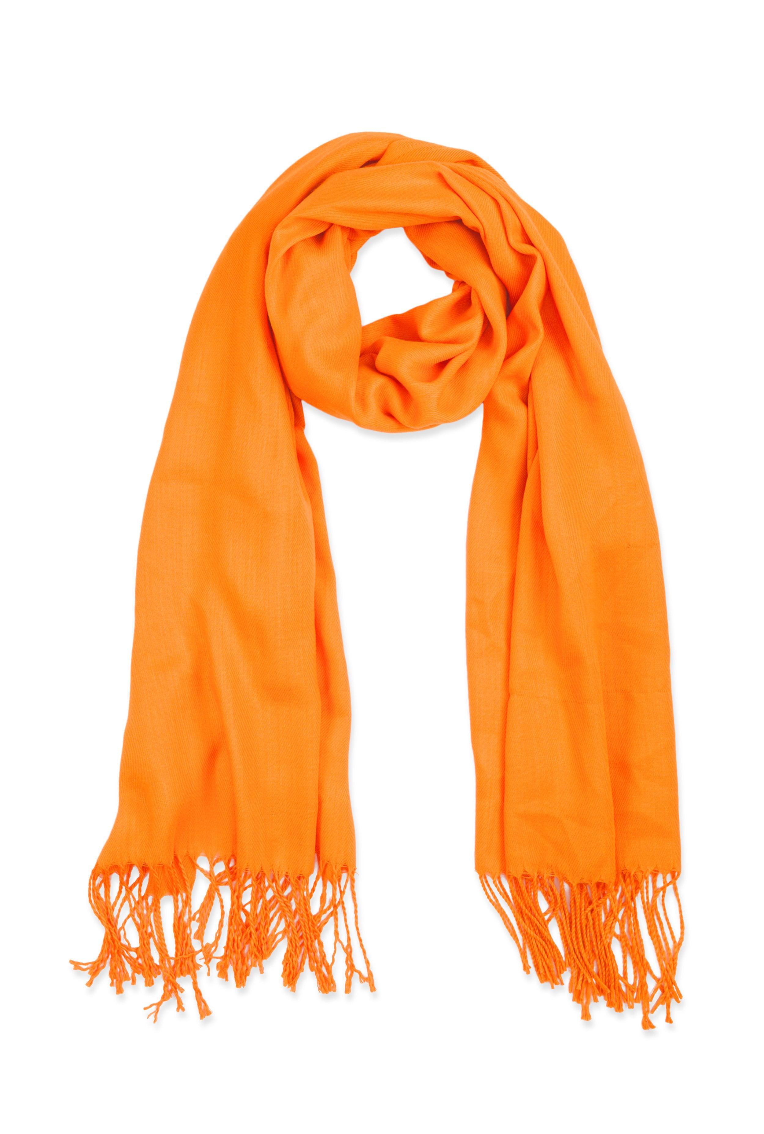 Solid Pashmina Scarf Female Product Image