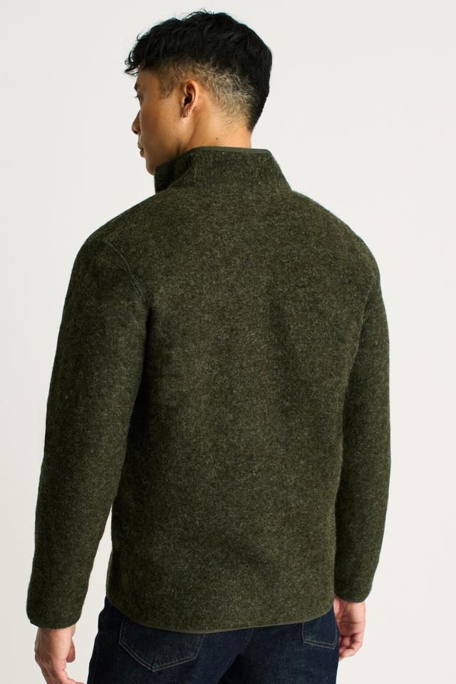 Italian Wool Fleece Jacket Product Image