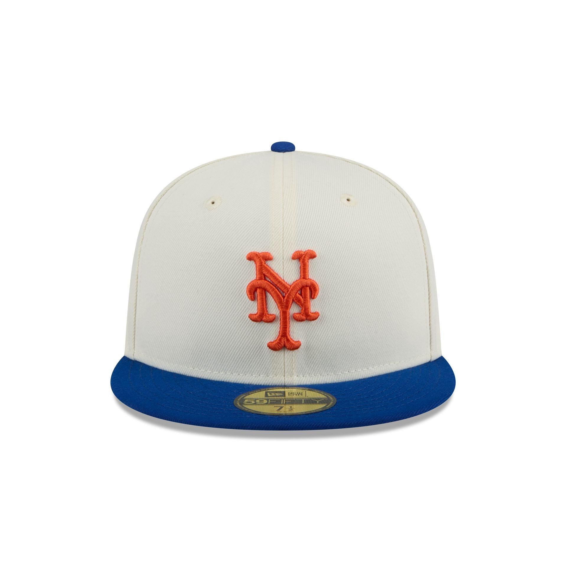 New York Mets Chrome 59FIFTY Fitted Hat Male Product Image