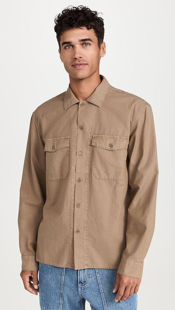 Alex Mill Field Pocket Shirt In Crosshatch Cotton | Shopbop Product Image