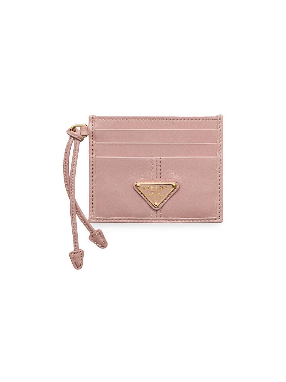 Womens Leather Card Holder Product Image