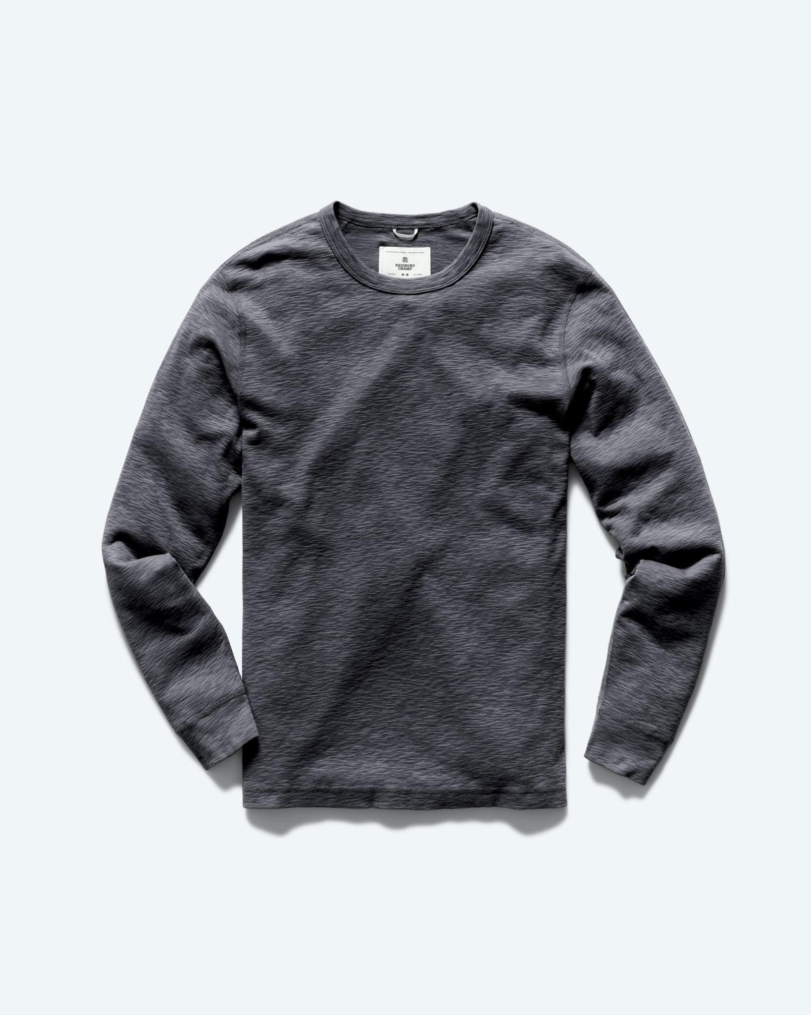 1x1 Slub Long Sleeve Male Product Image