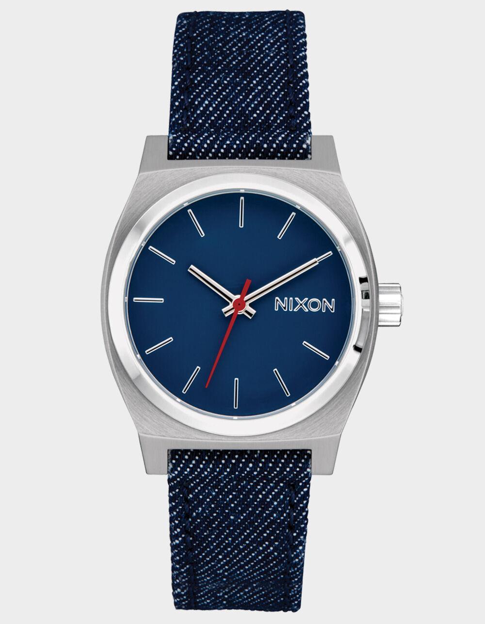 NIXON Medium Time Teller Denim Watch Product Image