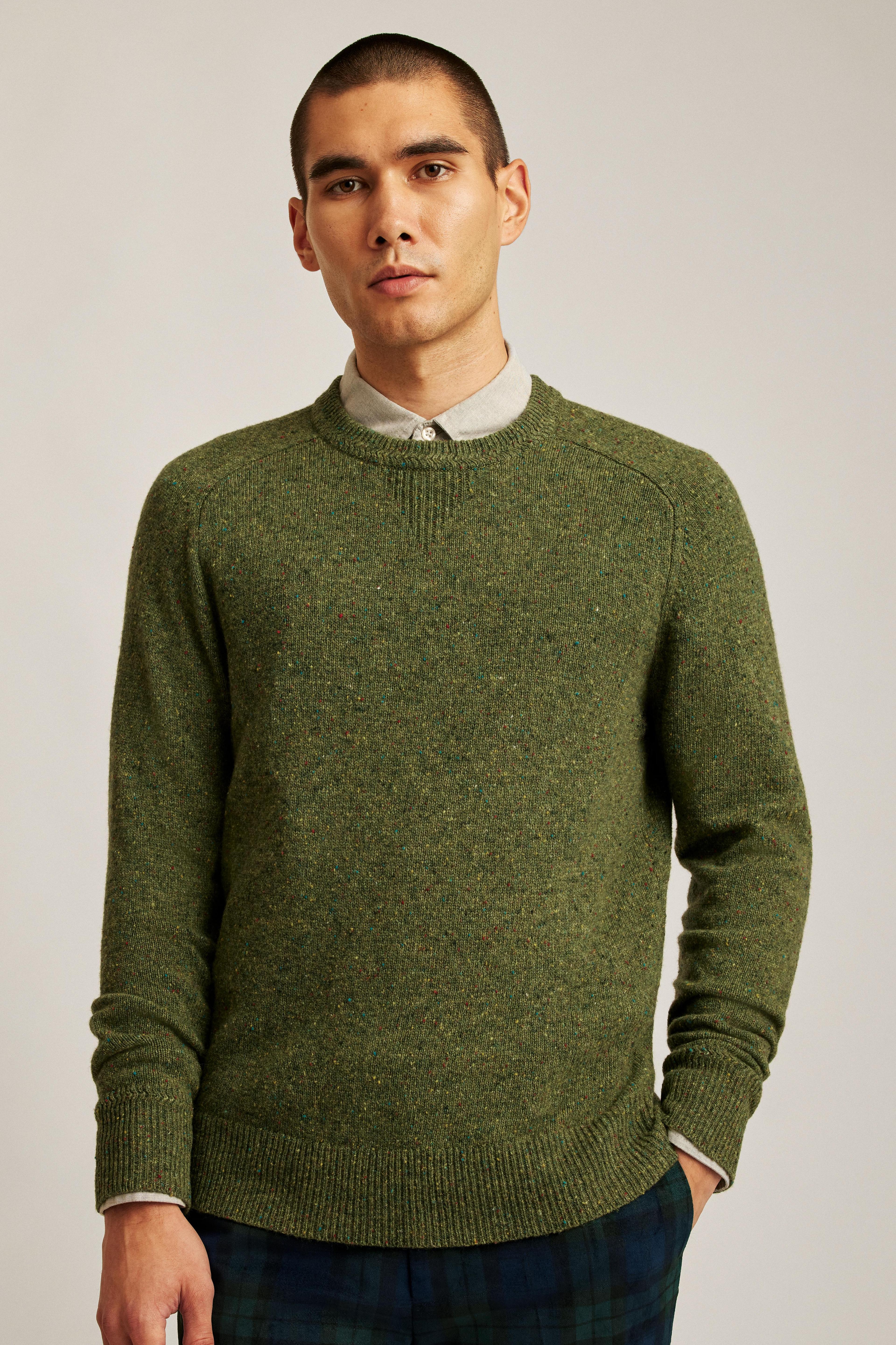 Donegal Crew Neck Sweater Product Image