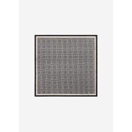 Houndstooth Printed Square Silk Scarf Product Image