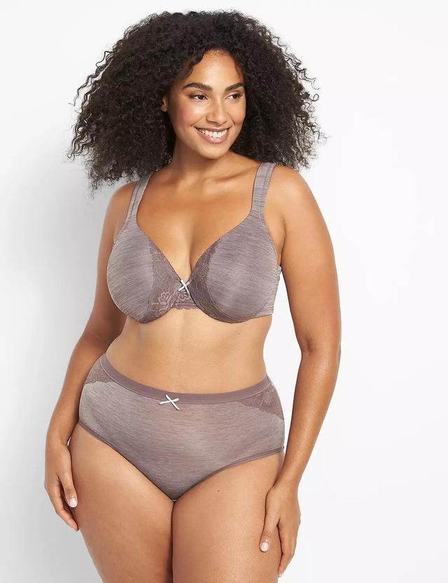 Smooth Lightly Lined Full Coverage Bra Product Image