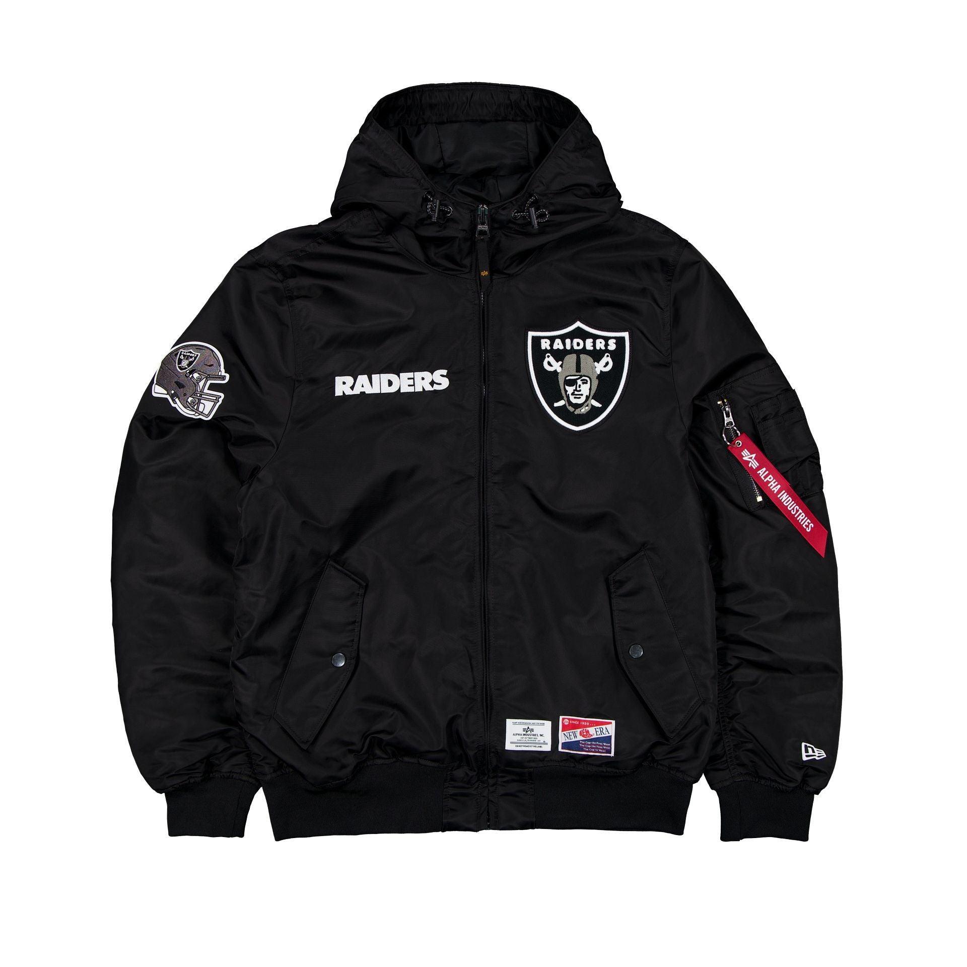 Alpha Industries x Chicago Bears L-2B Hooded Bomber Jacket Male Product Image