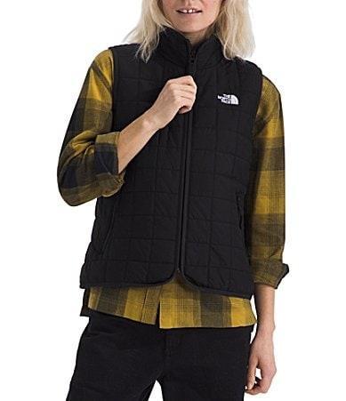 The North Face Womens Junction Insulated Stand Collar Zip Front Vest Product Image