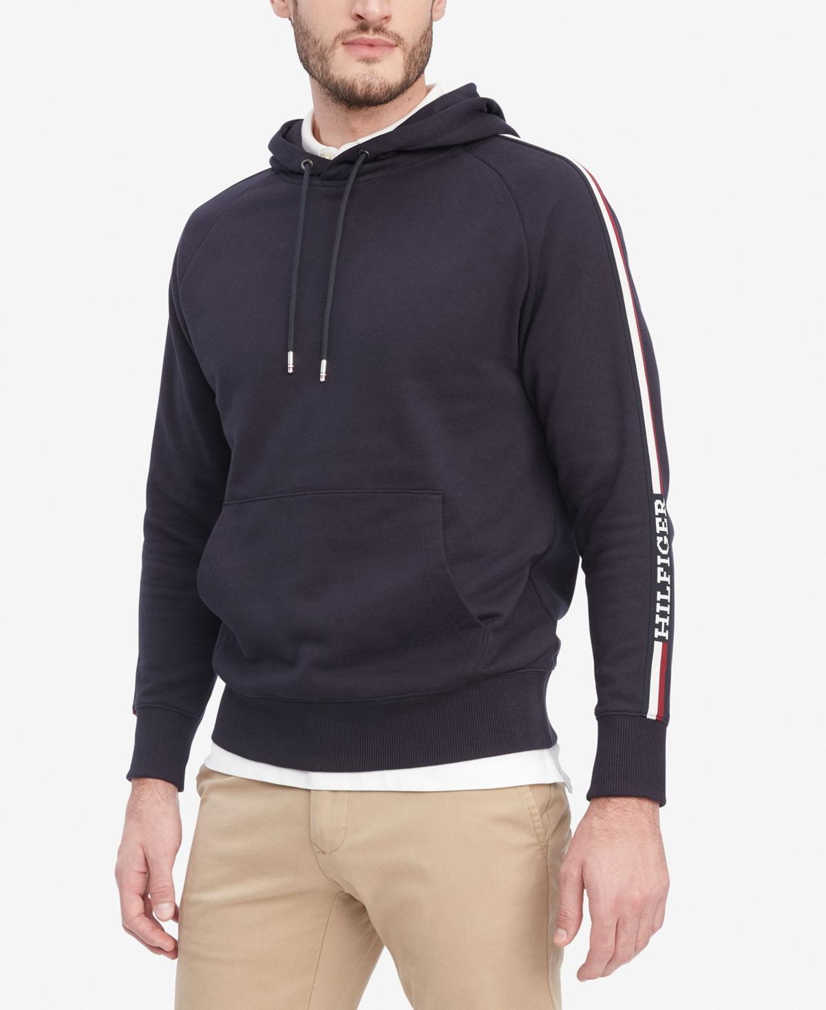 Tommy Hilfiger Men's Monotype Stripe Hoodie Product Image