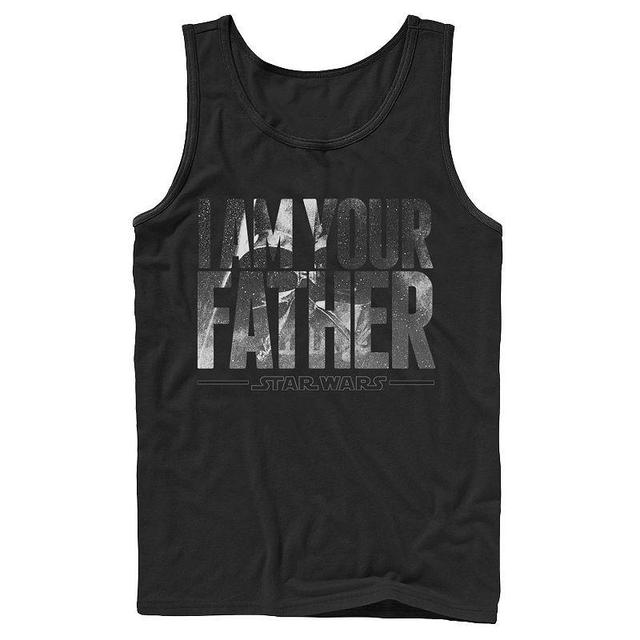 Mens Star Wars Darth Vader Space Father Tank Top Product Image