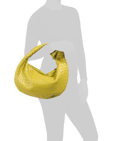 Woven Knot Oversized Shoulder Bag for Women Product Image