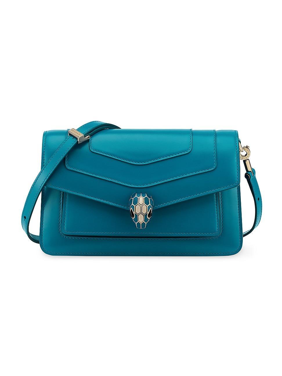 Womens Serpenti Forever Leather Shoulder Bag Product Image