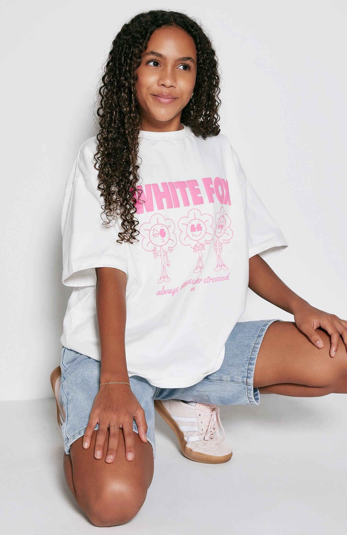 Always Blessed Oversized Tee White Product Image