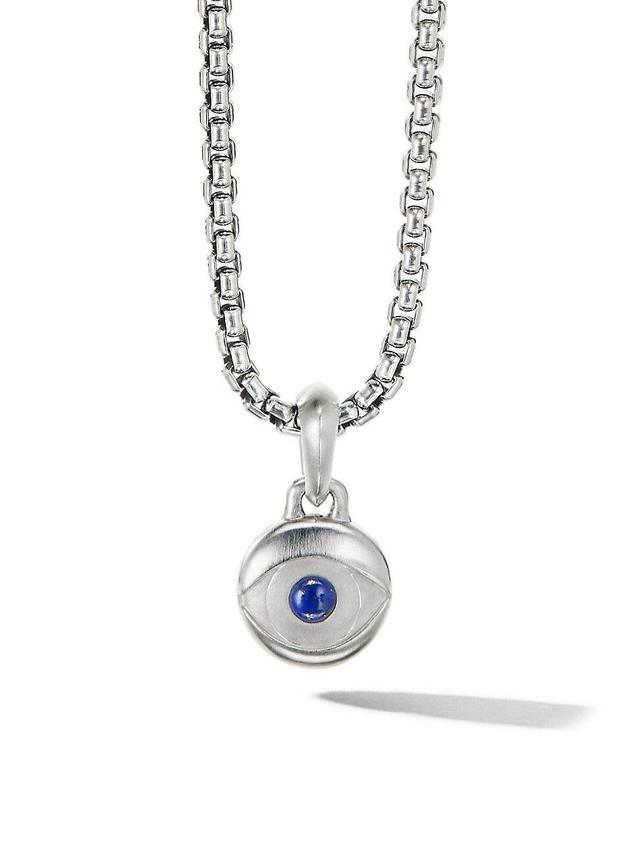 Mens Evil Eye Amulet with Lapis Product Image