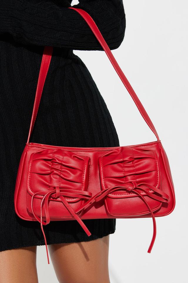 Detail Diva Handbag - Red Product Image