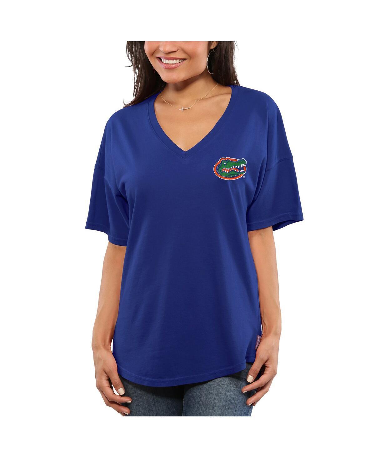 Womens Royal Florida Gators Spirit Jersey Oversized T-shirt product image