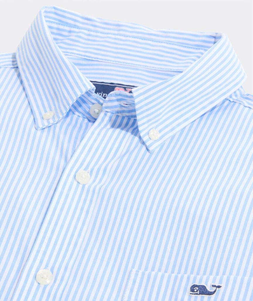 Stretch Poplin Stripe Shirt Product Image