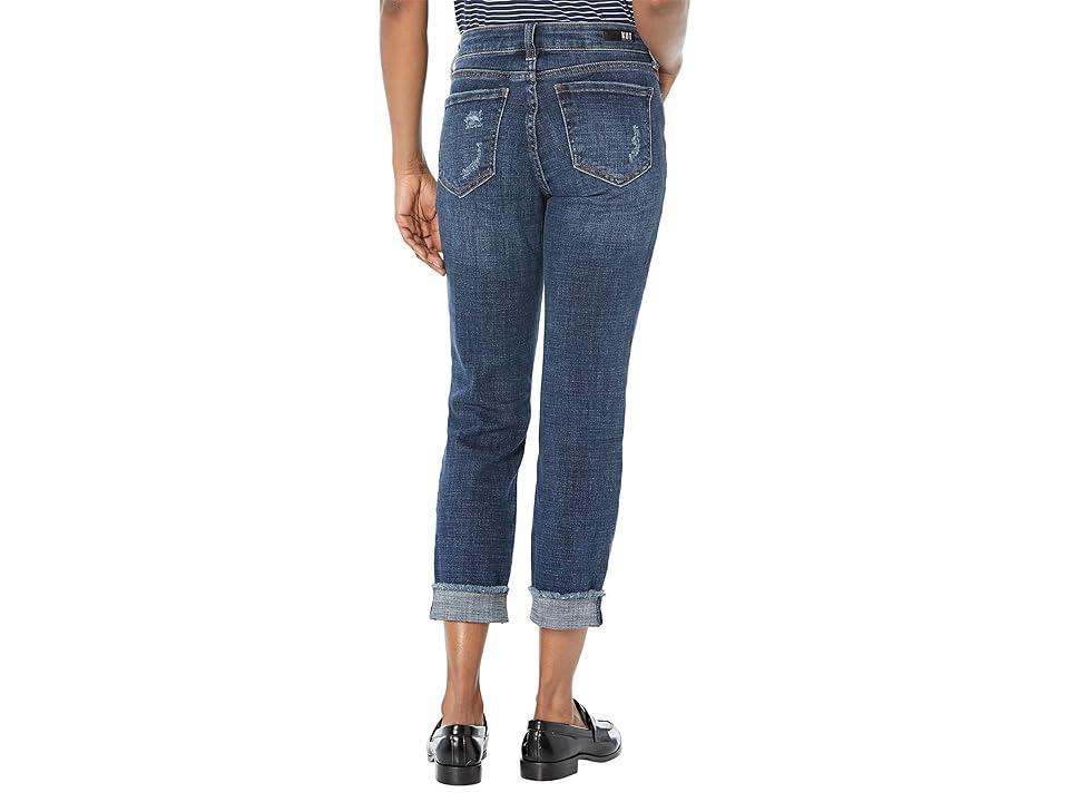 KUT from the Kloth Amy Crop Straight Leg in Prestigious (Prestigious) Women's Jeans Product Image