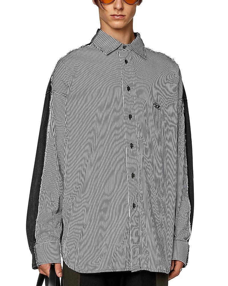 DIESEL Stripe Button-Up Shirt Product Image