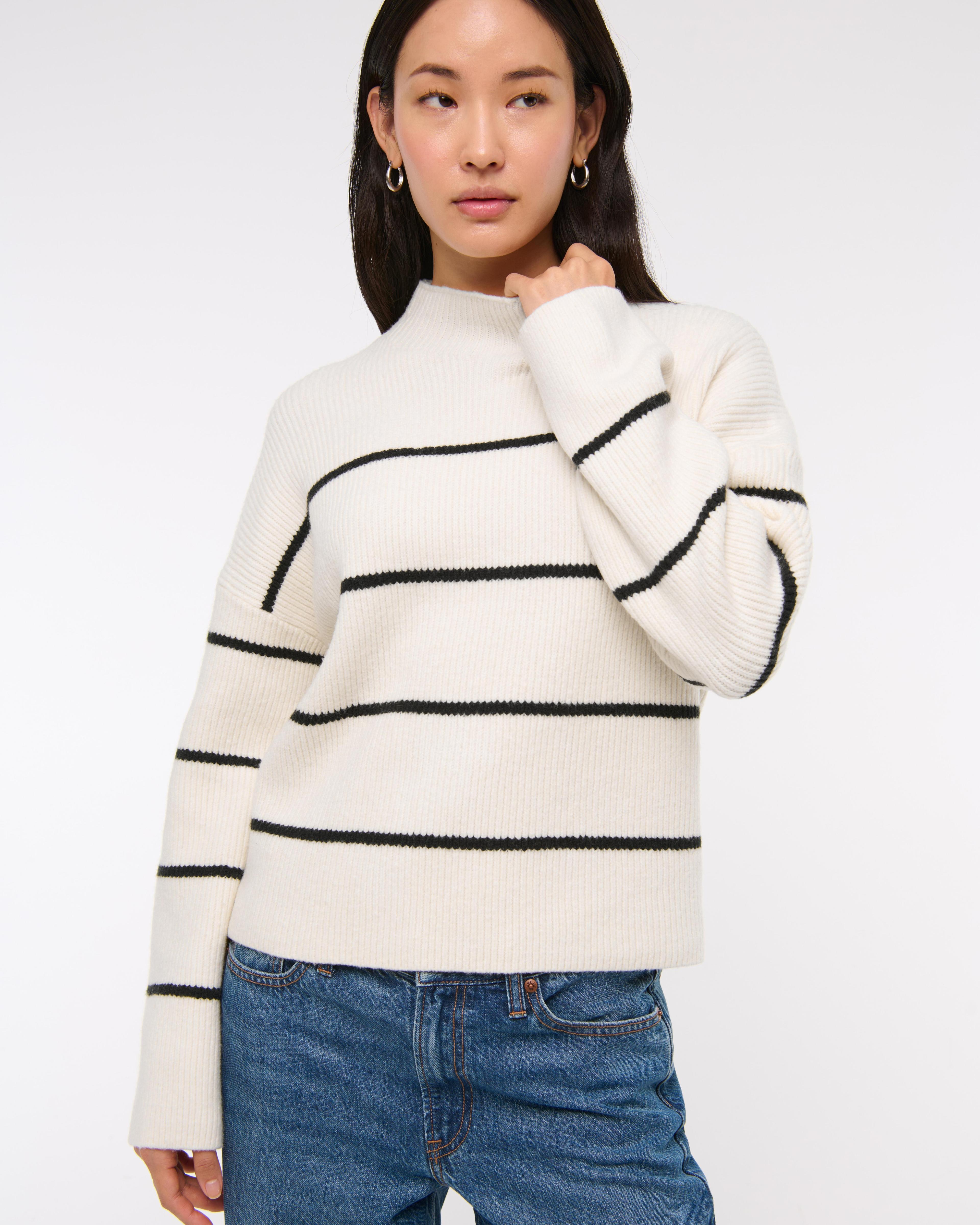 Easy Funnel Neck Sweater Product Image