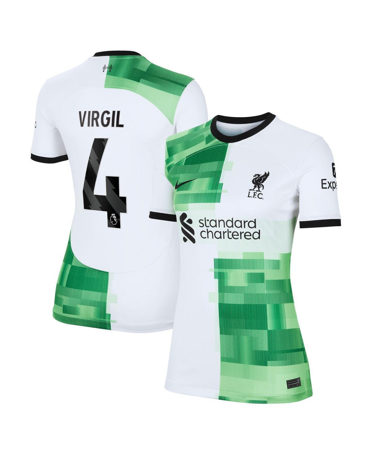 Womens Nike Virgil van Dijk Liverpool 2023/24 Away Replica Player Jersey Product Image