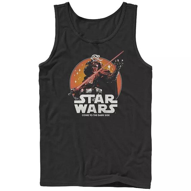 Mens Star Wars Visions Darth Vader Dark Side Poster Graphic Tank Product Image