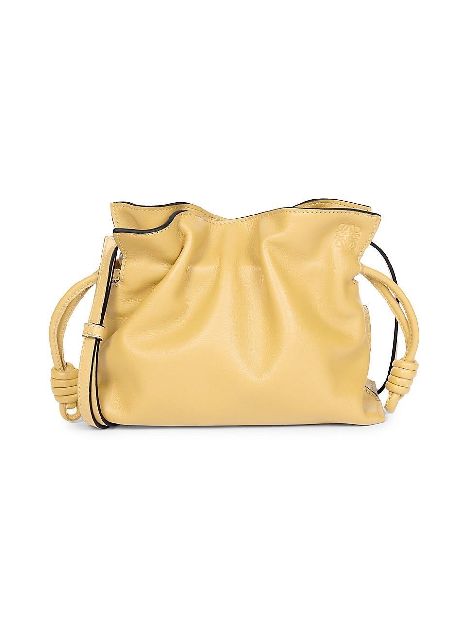 Loewe Mini Flamenco Leather Clutch Product Image