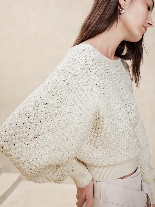 Meredith Cotton Boat-Neck Sweater Product Image