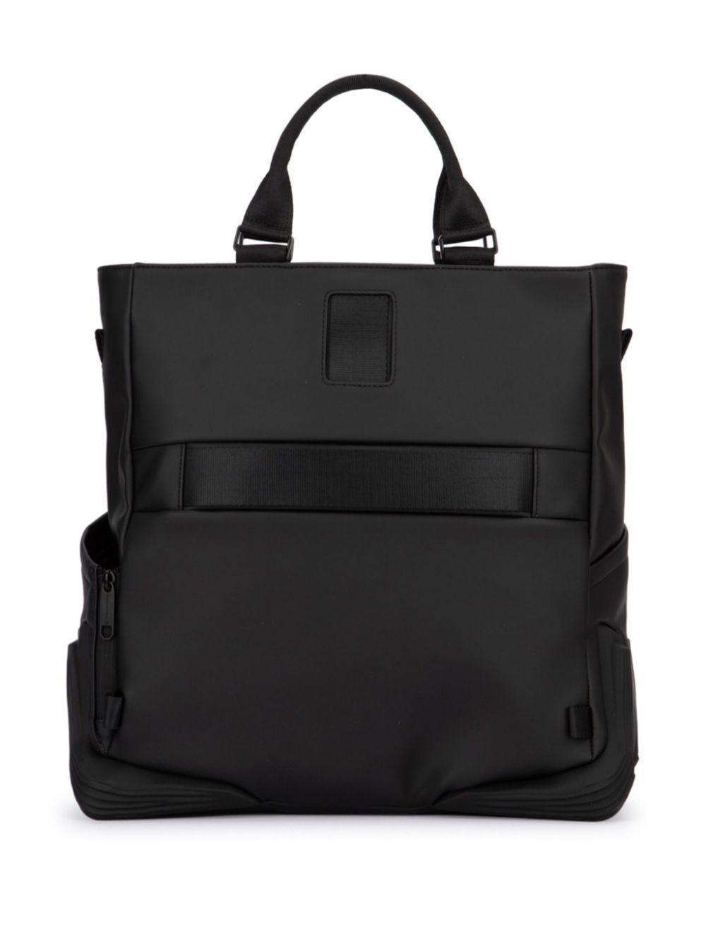 PIQUADRO Convertible To Backpack 14" Tote Bag In Black Product Image