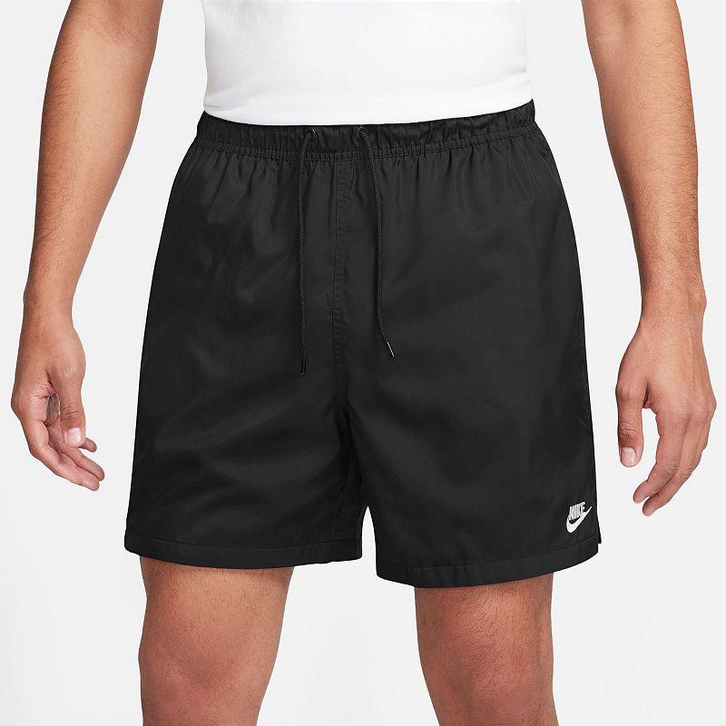 Nike Mens Nike Club Flow Shorts - Mens Oil Green/White Product Image